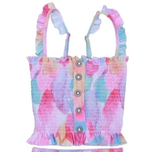Girls Rad swim Tankini TOP ONLY